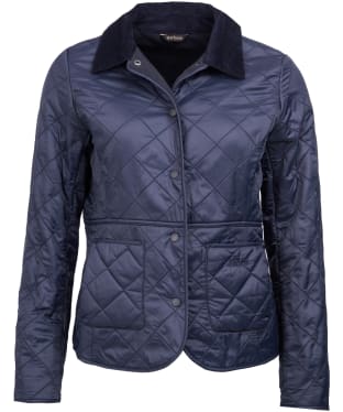 Women's Barbour Deveron Polarquilt Jacket - Navy