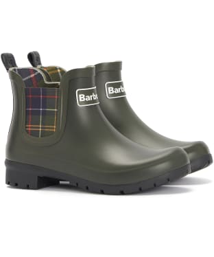 Women’s Barbour Kingham Chelsea Boot Wellingtons - Olive