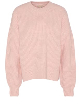 Women's Barbour Scarlett Knitted Jumper - Mahogany Rose