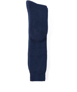 Women's Barbour Knee Length Wellington Socks - Navy