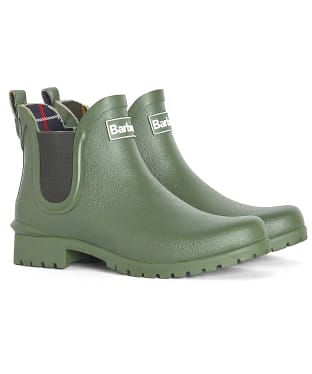 Women's Barbour Wilton Ankle Welly - Olive