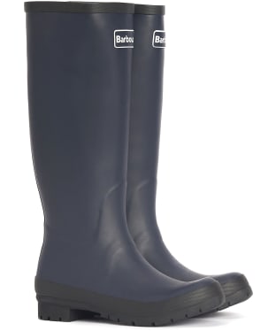 Women’s Barbour Abbey Tall Wellington Boots - Navy