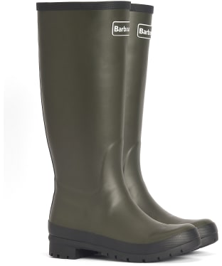 Women’s Barbour Abbey Tall Wellington Boots - Olive