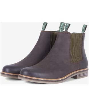 Men's Barbour Farsley Chelsea Boots - Chocolate