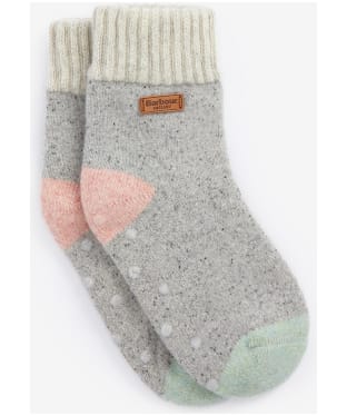 Women's Barbour Isla Cabin Sock - Light Grey Mix