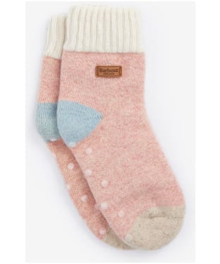 Women's Barbour Isla Cabin Sock - Pink Mix