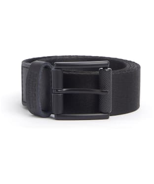 Men's Barbour International Chester Webbing Belt - Black