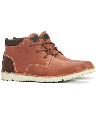 Men's Barbour Bedrock Derby Boots - Timber Tan