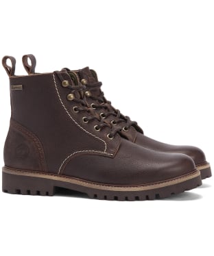 Men's Barbour Foggy Derby Boots - Brown