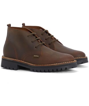 Men's Barbour Hobart Chukka Boots - Brown