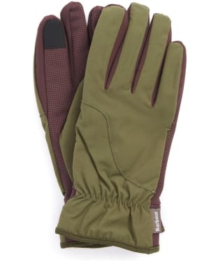 Men's Barbour Overdale Gloves - New Olive