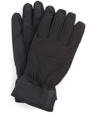 Men's Barbour Belton Waterproof Gloves - New Black