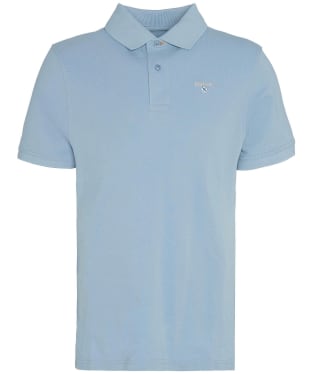 Men's Barbour Sports Polo 215G - Cool Blue