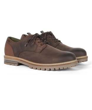 Men's Barbour Sandstone Derby Shoes - Choco