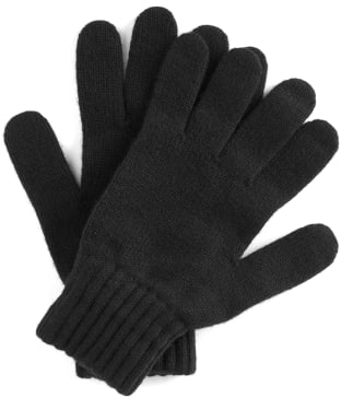 Barbour Lambswool Gloves - Black
