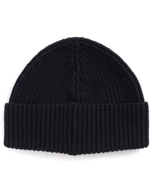 Men's Barbour International Sweeper Legacy Knit Beanie Hat - Black