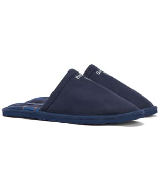 Men's Barbour Everitt Mule Slippers - Navy