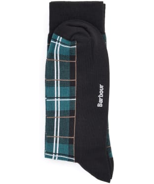 Men's Barbour Blyth Socks - Green Loch Tartan