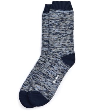 Men's Barbour Bedrock Boot Socks - Navy Mix