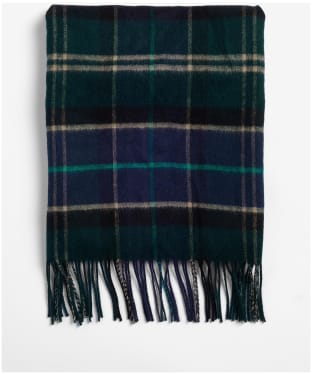 Barbour Yaxley Tartan Scarf - Green Loch