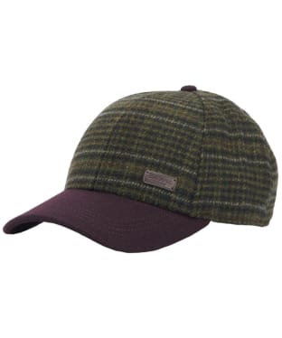 Men's Barbour Clyde Cap - Brown / Olive Plaid