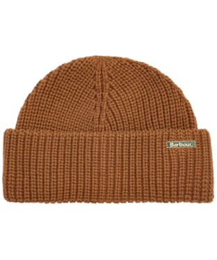 Men's Barbour Mosely Beanie Hat - Cinnamon