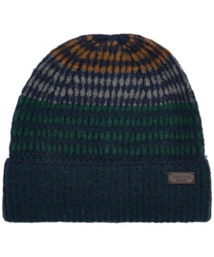 Men's Barbour Harray Beanie Hat - Green Loch