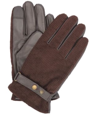 Men's Barbour Nelson Gloves - Brown