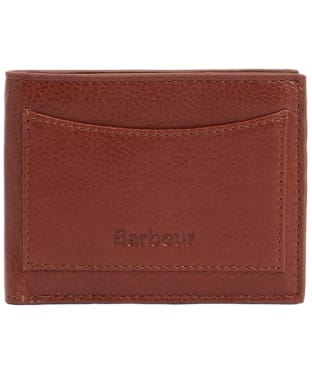 Men's Barbour Belsay Leather Wallet - Brown