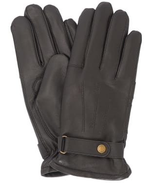 Women's Barbour Cassidy Leather Gloves - Brown