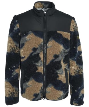 Men's Barbour International Camo Drafthouse Fleece Jacket - Camo