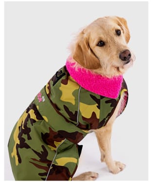 dryrobe® Dog Coat - Camouflage Pink