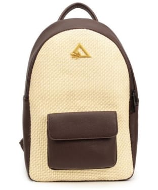 Hay Life Straw Backpack - Natural / Brown