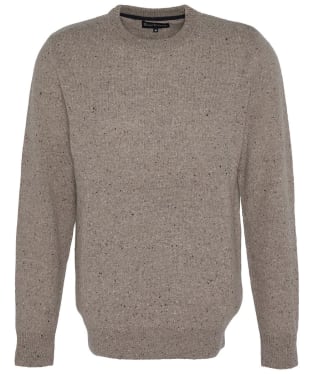 Men's Barbour Tainsbury Crew Neck Sweater - Stone