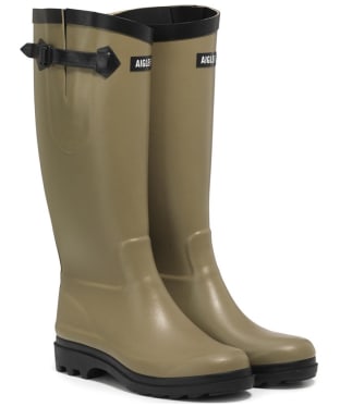 Women's Aigle Aiglentine 2 Tall Wellington Boots - Souris