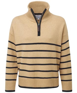 Women's Schöffel Sandsen 1/4 Zip Jumper - Warm Sand