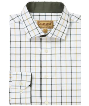 Men’s Schoffel Baconsthorpe Tailored Long Sleeve Shirt - Woodland Check