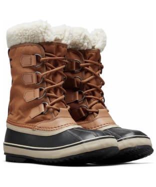 Women's Sorel Winter Carnival Waterproof Boots - Camel Brown