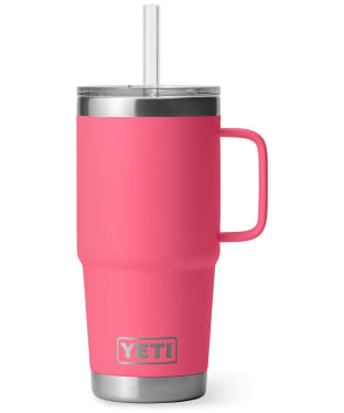 YETI Rambler 25oz Stainless Steel Vacuum Insulated Straw Mug 2.0 - Tropical Pink