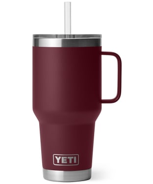 YETI Rambler 35oz Stainless Steel Vacuum Insulated Straw Mug 2.0 - Wild Vine Red