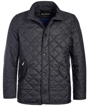 Men's Barbour Flyweight Chelsea Quilted Jacket - Navy / Atlantic Blue