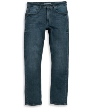 Men's Rodd & Gunn Winton Relaxed Fit Italian Denim Jeans - Mid Blue