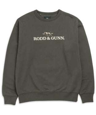 Men's Rodd & Gunn Logo Crew Neck Sweater - Loden