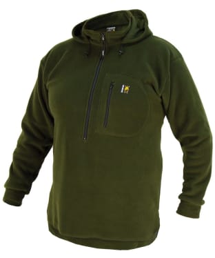 Men's Swazi The Hood Polar Fleece Top - Olive