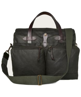 Filson 24 Hour Tin Cloth Briefcase - Otter Green