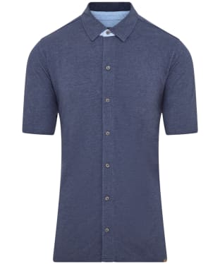 Men's Ariat Ingleside Short Sleeve Shirt - Navy Heather