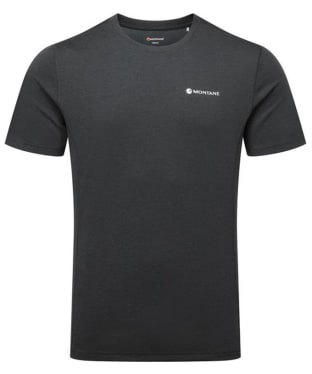 Men's Montane Dart Short Sleeve T-Shirt - Black