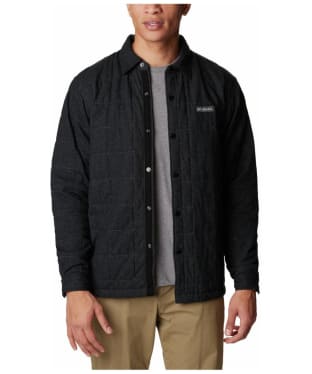 Men's Columbia Landroamer Quilted Shirt Jacket - Black