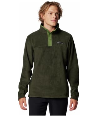 Men's Columbia Steens Mountain Half Snap II Fleece - Greenscape