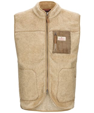 Men’s Amundsen Heroes Wool Fleece Vest - Natural